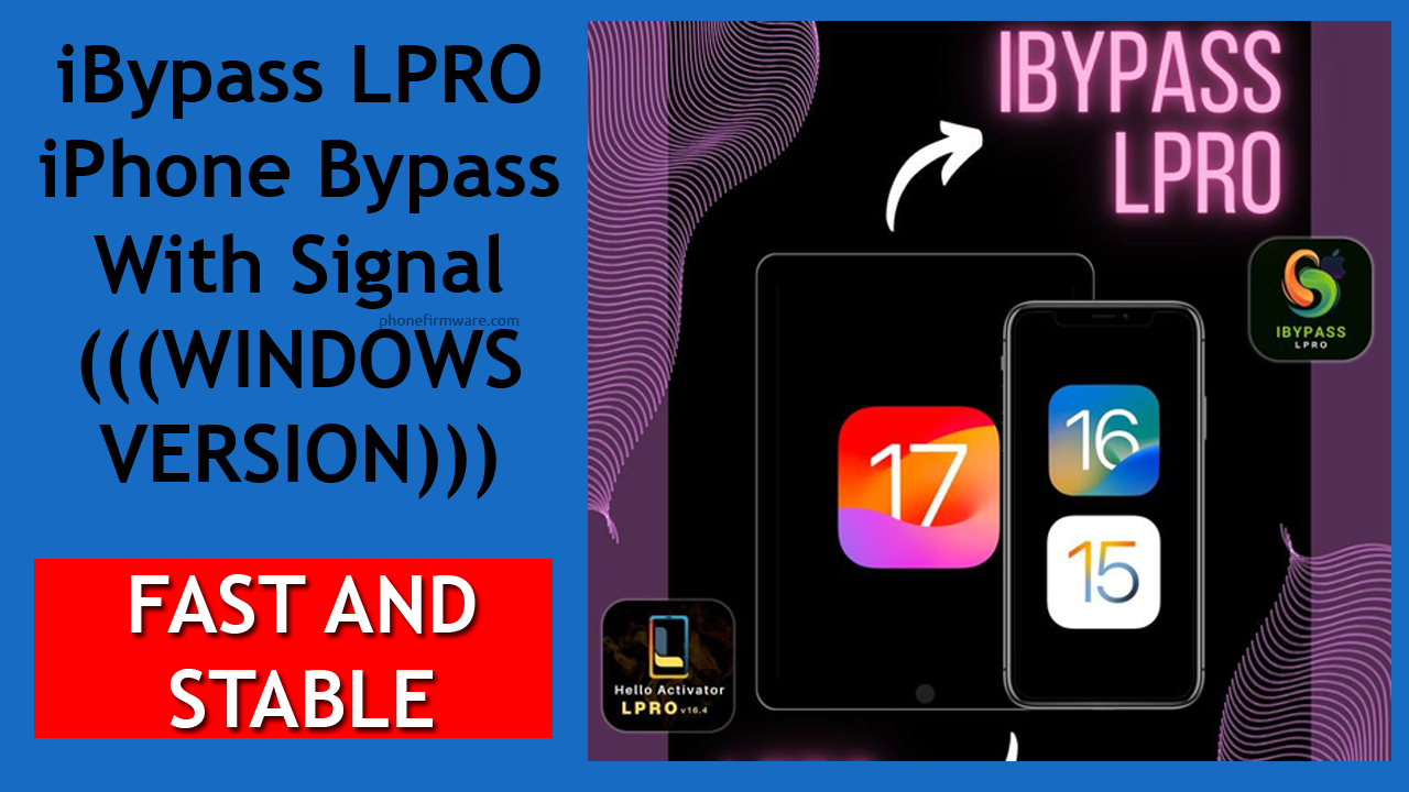 ibypass Lpro windows